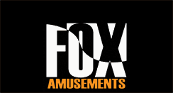 Desktop Screenshot of foxamusements.com